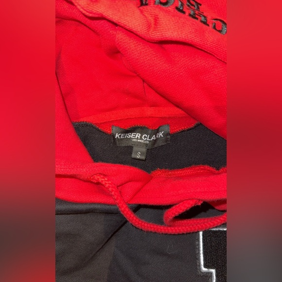 NBA x Keiser Clark Chicago Bulls No Caller ID Pullover Hoodie - Picture 3 of 3